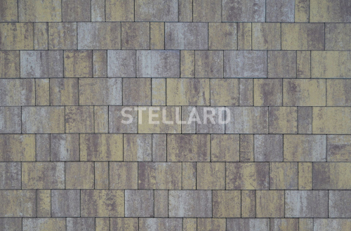 Тротуарная плитка Stellard Новый город Колор микс Гаванна 60