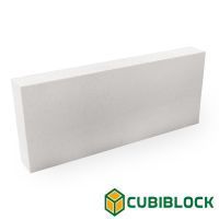 Егорьевские газосиликатные блоки CubiBlock D600 625х125х250 перегородочные