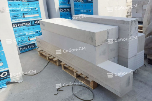 Газосиликатные блоки Бонолит D500 600х250х175 перегородочные