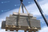 Газосиликатные блоки Бонолит Дмитров D400 625х200х150 перегородочные