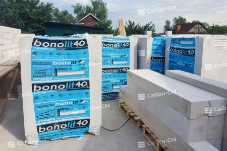 Газобетонные П-образные Бонолит 500х300х250, D500