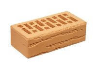 Облицовочный кирпич Старооскольский полуторный утолщенный 1,4 НФ Солома миндаль